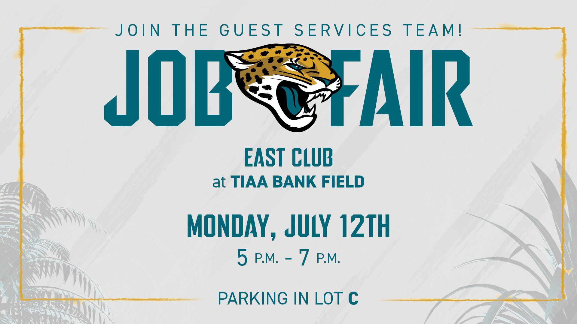 Jaguars to host 2-day job fair event to fill 1,000 positions