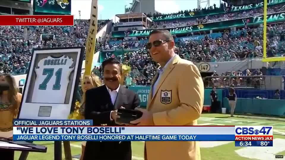 Jaguars vs. Texans game day: Honoring Hall of Famer Tony Boselli