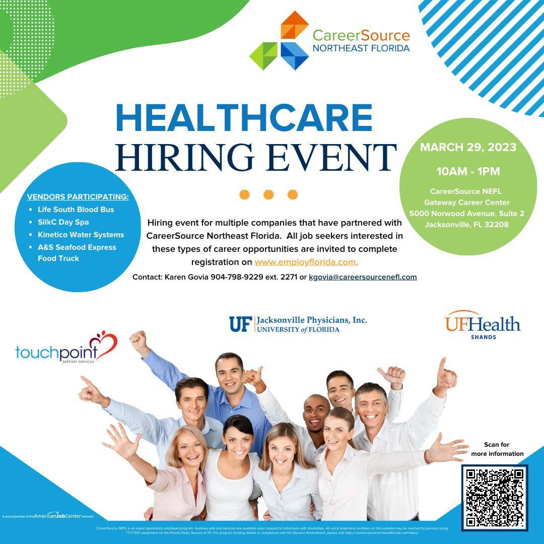 Healthcare hiring event to take place in Jacksonville – Action ...