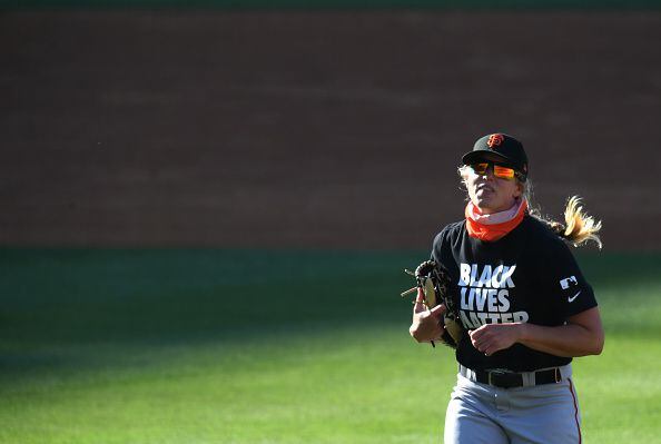 Giants' Alyssa Nakken Becomes 1st MLB Female Coach on Field - GV Wire -  Explore. Explain. Expose