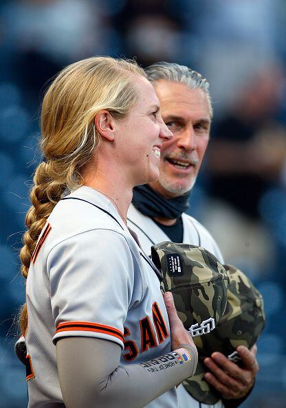 Giants' Alyssa Nakken Becomes 1st MLB Female Coach on Field - GV Wire -  Explore. Explain. Expose