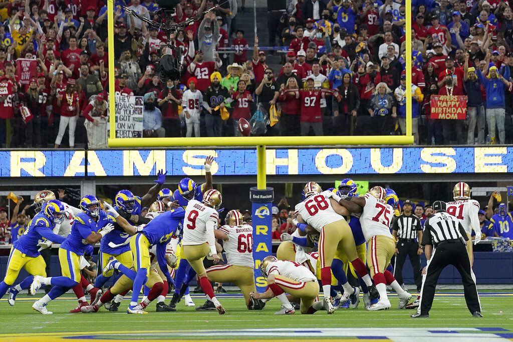 Rams advance to Super Bowl LVI; Defeat 49ers 20-17 in NFC