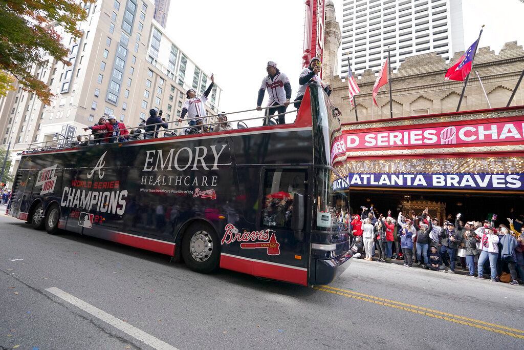 Photos: Remembering the Atlanta Braves' 1995 World Series win – Action News  Jax