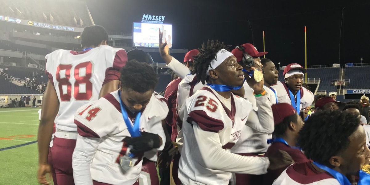 Raines High School Wins First State Football Championship