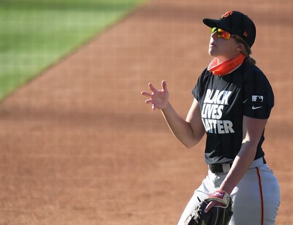 Giants' Alyssa Nakken embraces role in MLB history - SI Kids: Sports News  for Kids, Kids Games and More