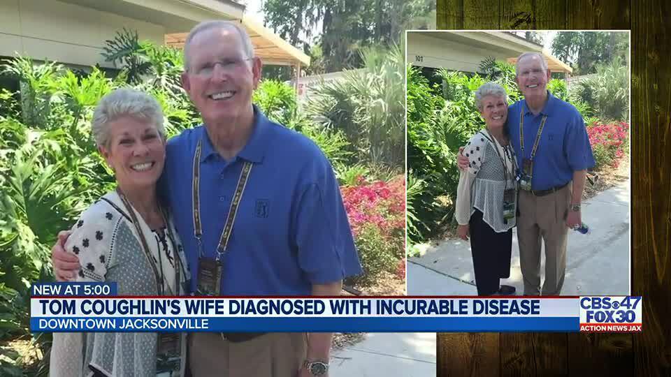 Tom Coughlin's wife suffering from incurable brain disorder