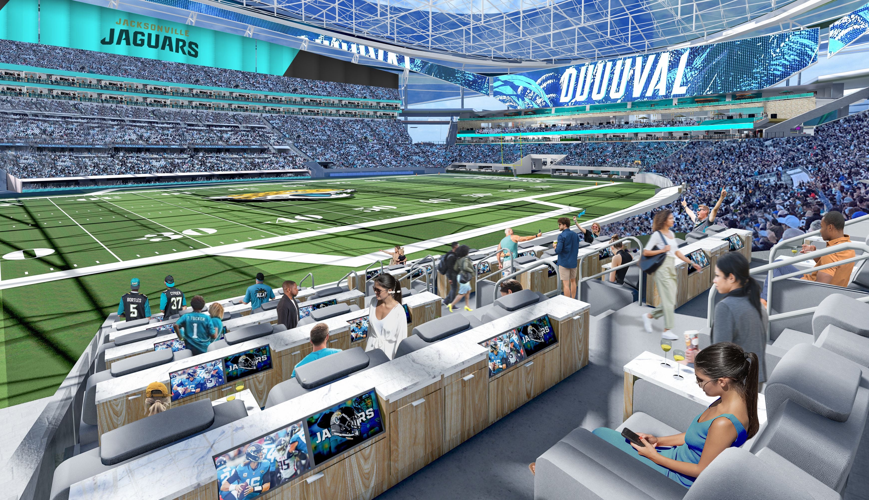 Photos: Jacksonville Jaguars release 'Stadium of the Future' renderings –  Action News Jax