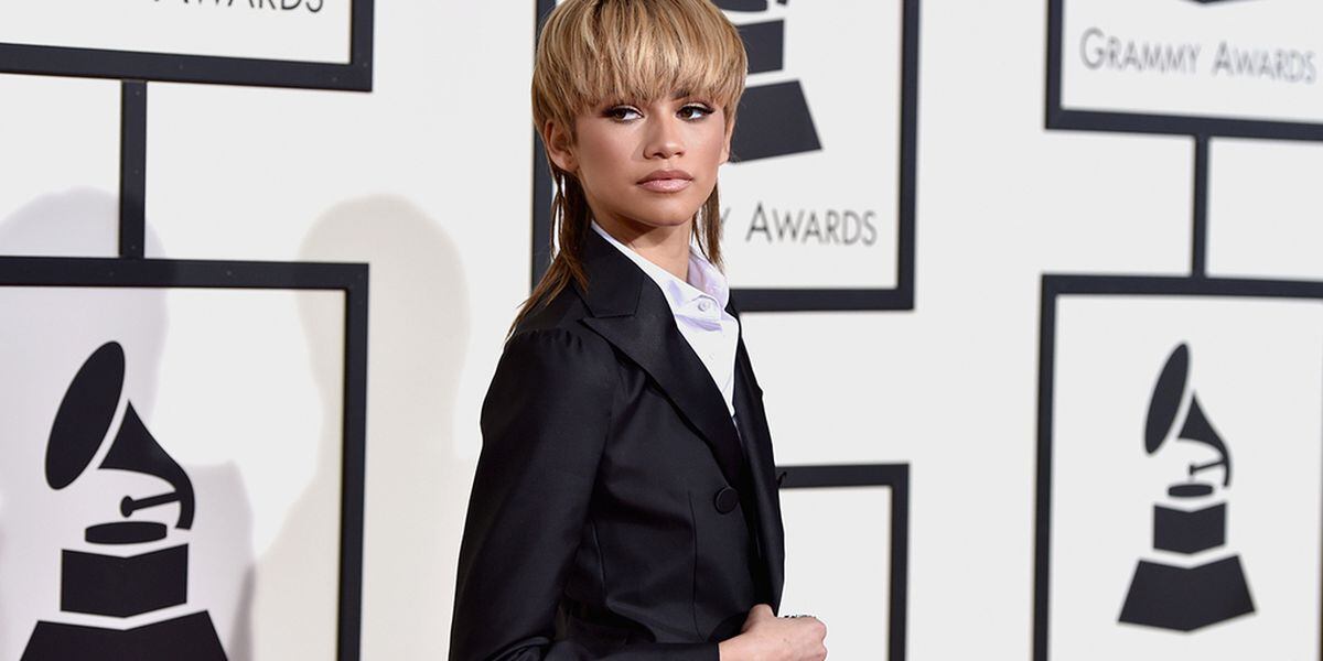 People Express Confusion Over Zendaya S Grammys Red Carpet Hair