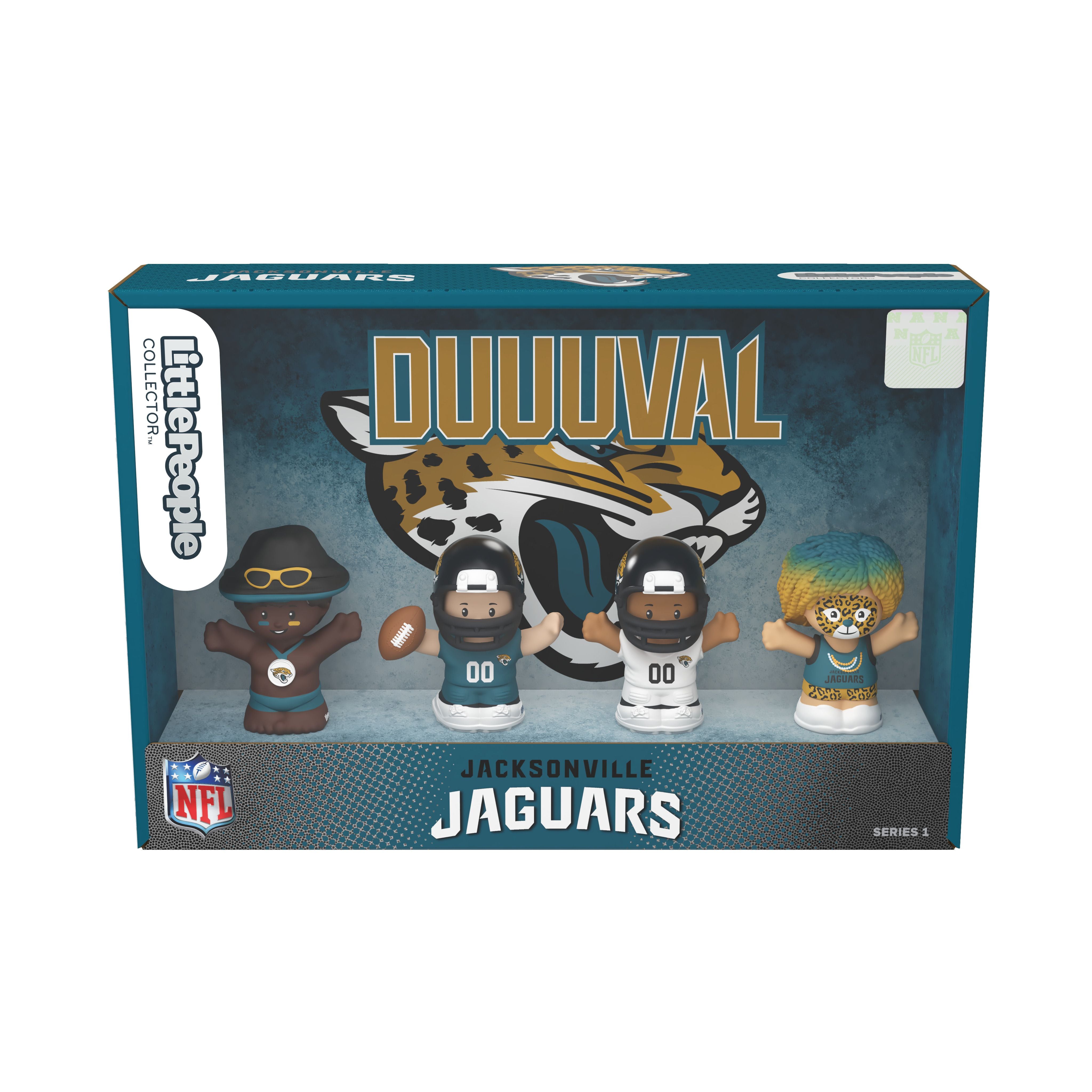 Mattel launches Little People collections for Jacksonville Jaguars, other NFL  teams – Action News Jax